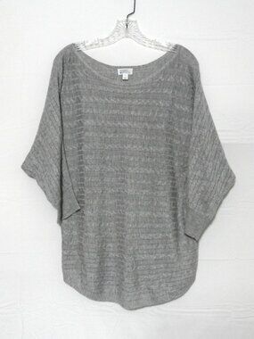 Market & Spruce Lightweight Cashmere Silk Blend Cable Knit Pullover Sweater, Siz
